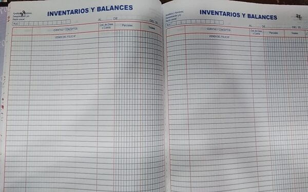 LIB. CONT. INVENTARIO Y BALANCE 200 PAG GR