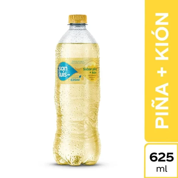 BEBIDA AGUA SAN LUIS  S/G 625ML PQT X6 PIÑA/KION