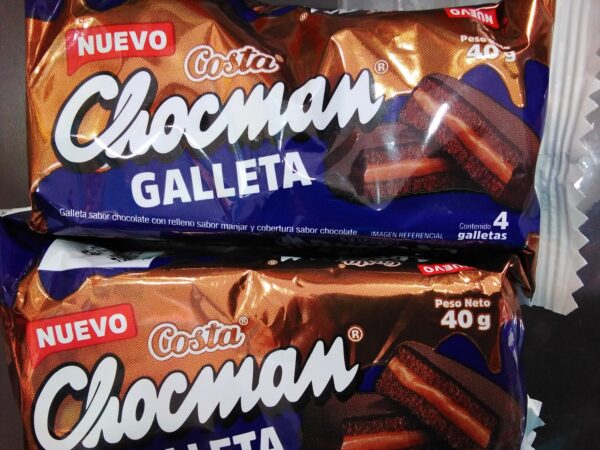 CONFITERIA - GALLETA CHOCMAN 40GR