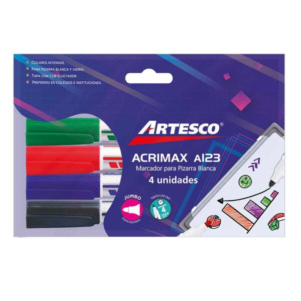 PLUMON ARTESCO P.PIZARRA ACRIMAX A-123 EST X 4 JUV.