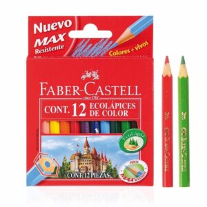 COLORES FABER X 12 CORTOS