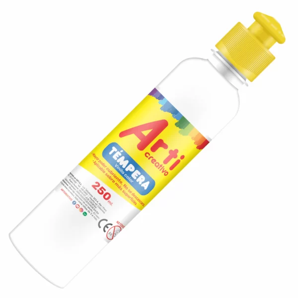 TEMPERA ARTI 250 ML BLANCA - Imagen 2