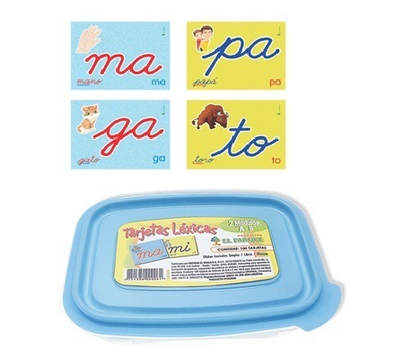 TARJETAS "EL PARQUE" LEXICAS MOD. A-B (TAPER) - Imagen 2