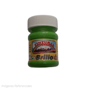PINTURA "APU" C/BRILLO VERDE LIMON 30ML (26A)